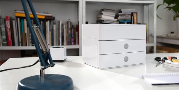 HAN HA-1100-12 Smart-box Plus Allison 2 skuffer og æske Snehvide