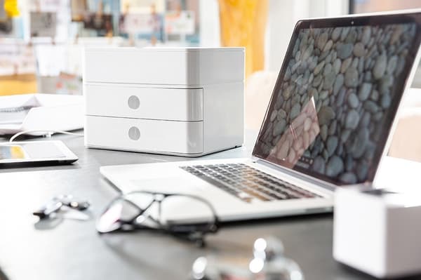 HAN HA-1100-12 Smart-box Plus Allison 2 skuffer og æske Snehvide