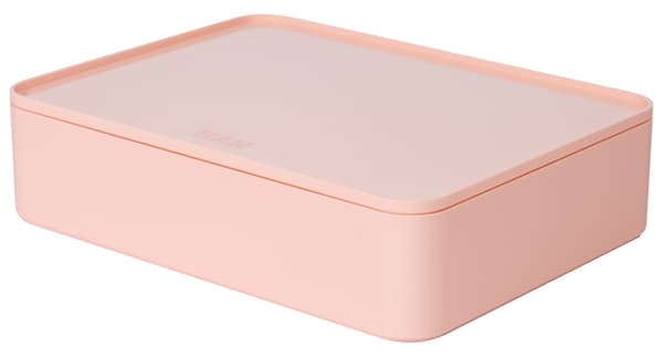 HAN HA-1110-86 Smart organizer Allison Box med innerskal och lock Flamingo Rosa, stapelbar