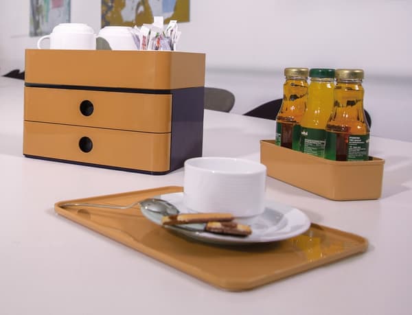 HAN HA-1100-83 Smart-box Plus Allison 2 skuffer og æske Karamelbrun
