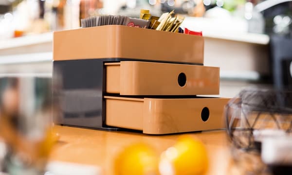HAN HA-1100-83 Smart-box Plus Allison 2 skuffer og æske Karamelbrun