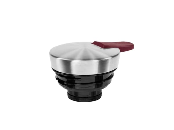 EMSA Soft Grip, Enklel tekanna, 1000 ml, Bordeaux, Rostfritt stål, Rostfritt stål, 105 mm, 145 mm