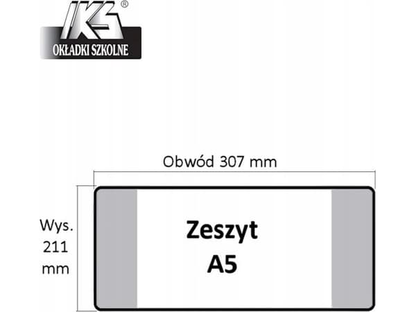 IKS Muistikirjan kansi H 152mm x 435mm ympärysmitta p25 IKS hinta per 1kpl