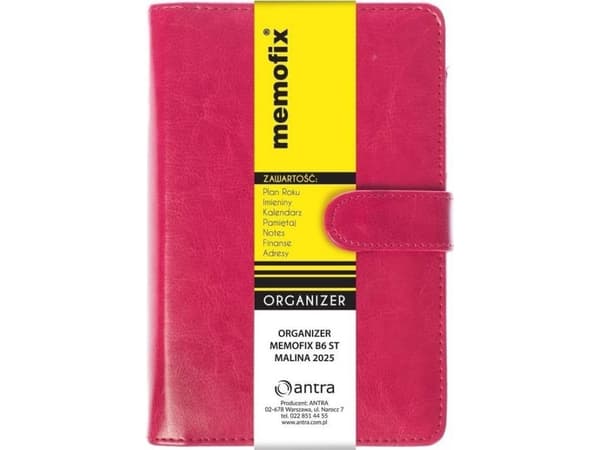 Memofix B6 ST/SA organizer raspberry
