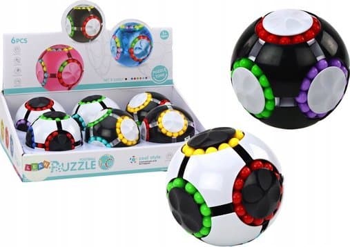 LeanToys Magic Ball Puzzle Ball Fargerik Ball Puzzle Game