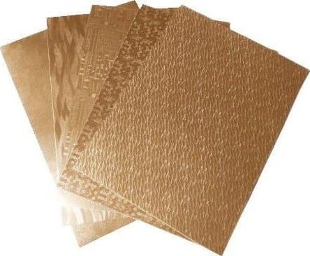 Kartongit Highlight 25x35cm 5 arkkia kultaa