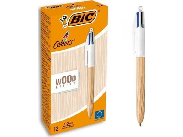 Bic Pen Bic Treeffekt 0,32 mm Flerfarget (12 stk)
