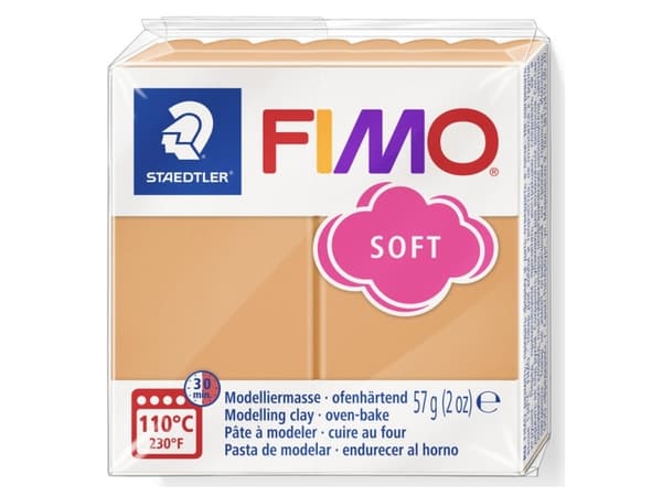 Staedtler FIMO 8020-T41, modellervoks for barn, leire, oransje
