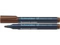 Miniatyrbilde 2 av 2: Schneider Maxx 130 permanent tusj, rund, 1-3 mm, brun (4004675038159)