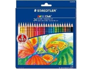 Staedtler Blyanter 24 farger Noris Club