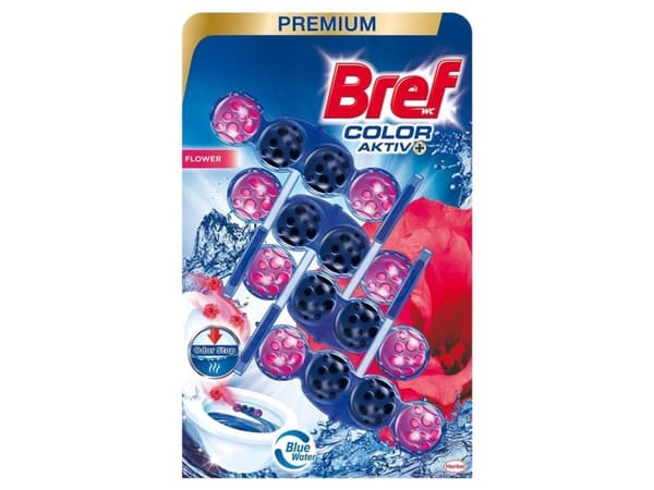 Cleaner-Freshener Wc Bref Flowers 4X50g