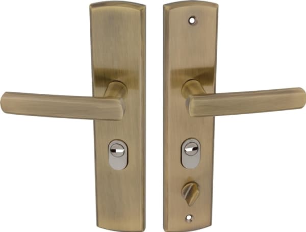 Barcz Door Handle Musa Silver 68Mm