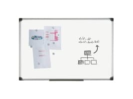 Whiteboardtavle, Bi-Office Maya, stålkeramisk, 120 x 180 cm