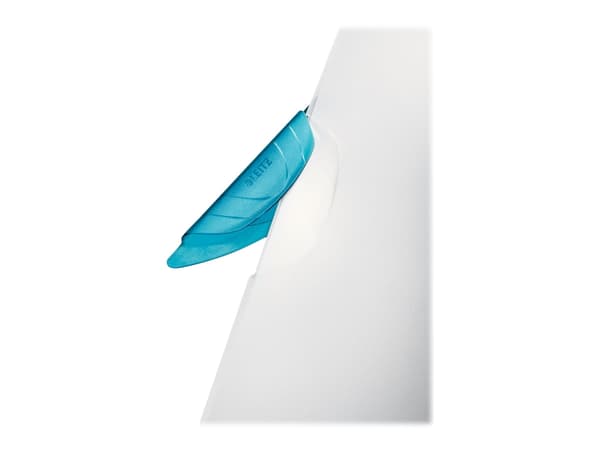 Leitz ColorClip Magic - Klipsfil - for A4 - kapasitet: 30 ark - translucent med lyseblå klips