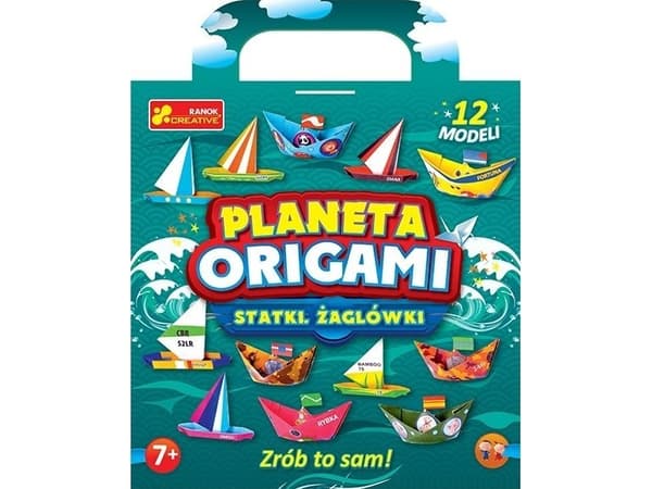 Alexander Planet origami. Laivat. Purjeveneet