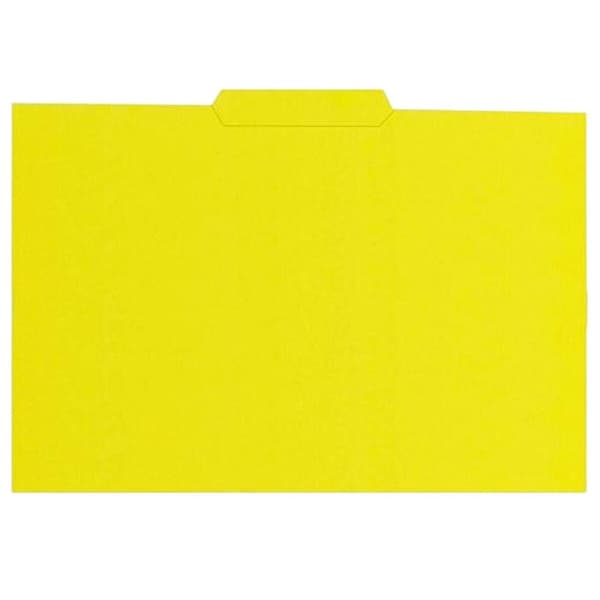 Subfolder Elba Gio Yellow A4 50 Pieces (3 Units)