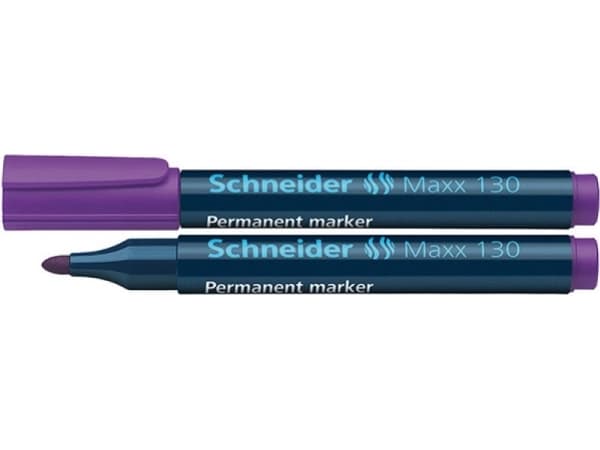 Schneider Maxx 130 permanent tusj, rund, 1-3 mm, lilla