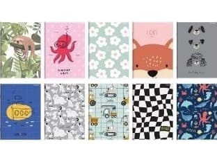 Top 2000 Notebook A5/32K glatt Megamix (10 stk) TOP2000