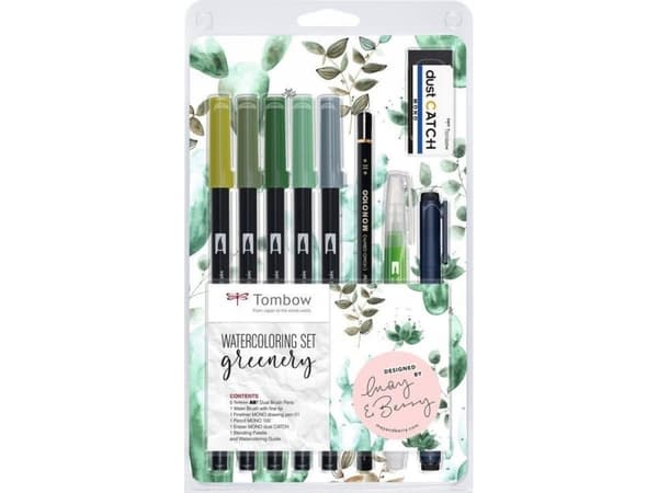 Tombow WCS-GR, kuulakärkikynä, monivärinen