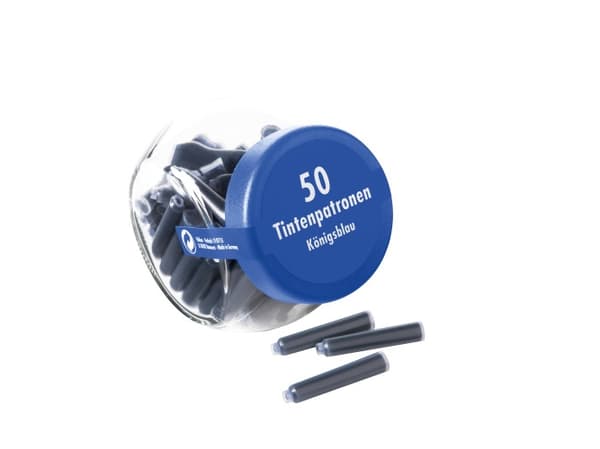 Pelikan 104406, Blå, Fontenepenn, Tyskland, Krukke, 50 stykker