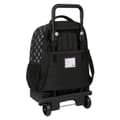 Miniatyrbild 3 av 3: School Rucksack with Wheels One Piece Black 33 x 45 x 22 cm