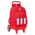 Miniatyrbild 1 av 3: School Rucksack with Wheels Atlético Madrid Red 33 x 45 x 22 cm