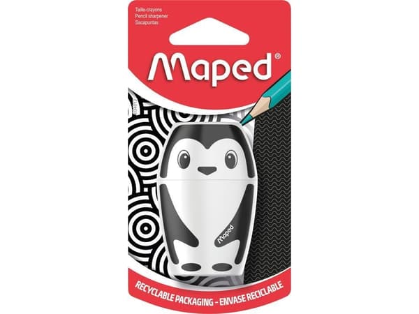 Maped 34012, Manuell pennvässare, Svart, Vit, Blåsa