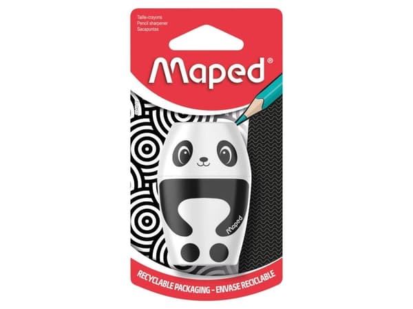 Maped 34012, Manuell pennvässare, Svart, Vit, Blåsa