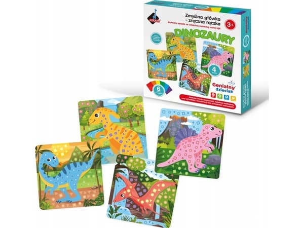ASKATO Genius lasten liimakäsi - dinosaurukset