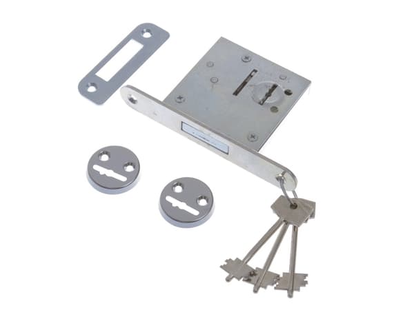 Kurzemes Lock, Chromium Plated Cover Plate