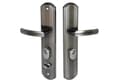 Miniatyrbilde 3 av 3: Barcz Door Handle Punto Right Side Nickel 68Mm