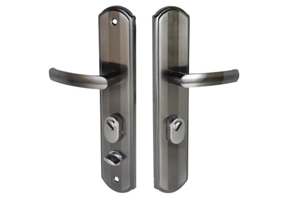 Barcz Door Handle Punto Right Side Nickel 68Mm
