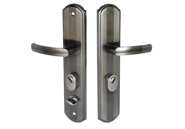 Barcz Door Handle Punto Right Side Nickel 68Mm