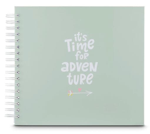 Hama Good Things, Green, 100 sheets, 10 x 15, Spiral binding, 100 x 150 mm, White