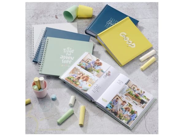 Hama Good Things, Green, 100 sheets, 10 x 15, Spiral binding, 100 x 150 mm, White