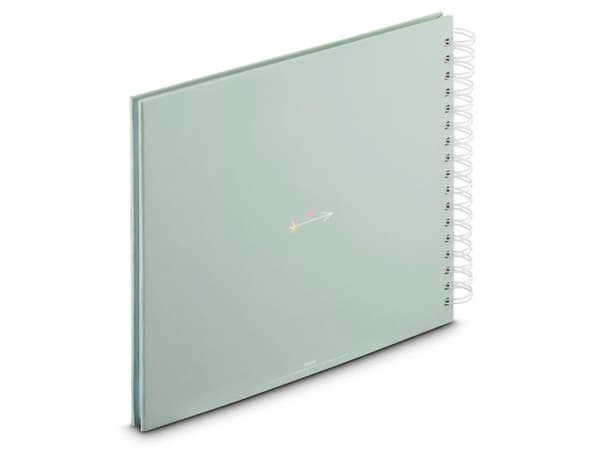 Hama Good Things, Green, 100 sheets, 10 x 15, Spiral binding, 100 x 150 mm, White