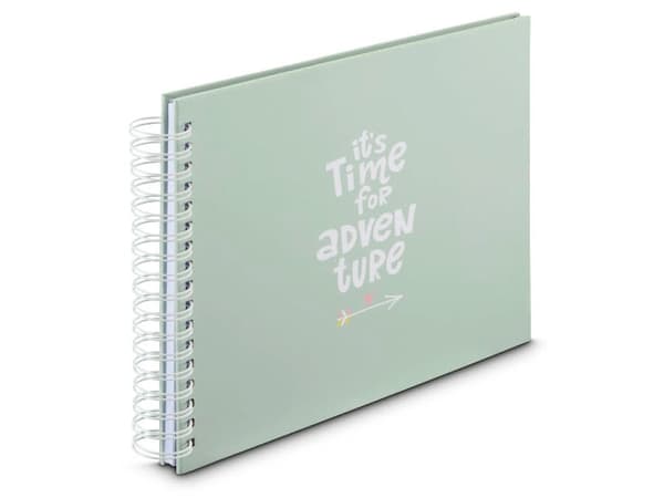 Hama Good Things, Green, 100 sheets, 10 x 15, Spiral binding, 100 x 150 mm, White