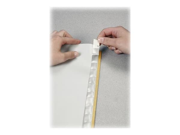 Leitz 12740000, Tyhjä välilehtihakemisto, Pahvi, Harmaa, Valkoinen, A4, 250 g/m², 238 mm