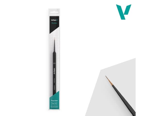 Vallejo B03020, Single brush, Round brush, Synthetic