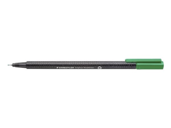 Fineliner STAEDTLER Triplus vihreä 0.3mm 97% RCP - (20 kpl)