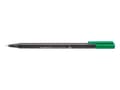 Pikkukuva 5 / 5: Fineliner STAEDTLER Triplus vihreä 0.3mm 97% RCP - (20 kpl)