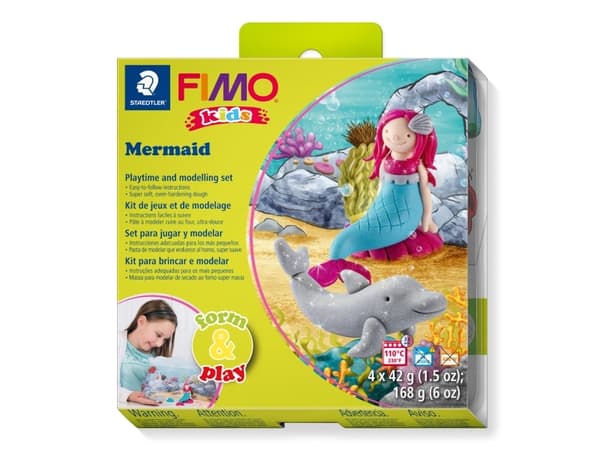 Fimo Kids F&P.Havfrue - (5 stk.)