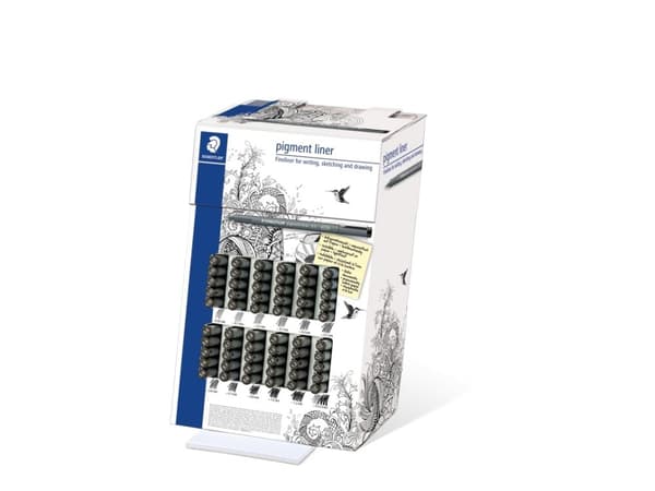 Staedtler pigment liner 308, Sort, 60 stykker