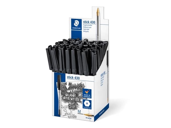Cup Ballpoint Pen Stick 430 M 50Pcs