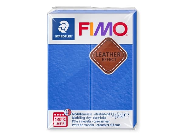 Fimo Leather 57 Gram. Ind - (5 stk.)