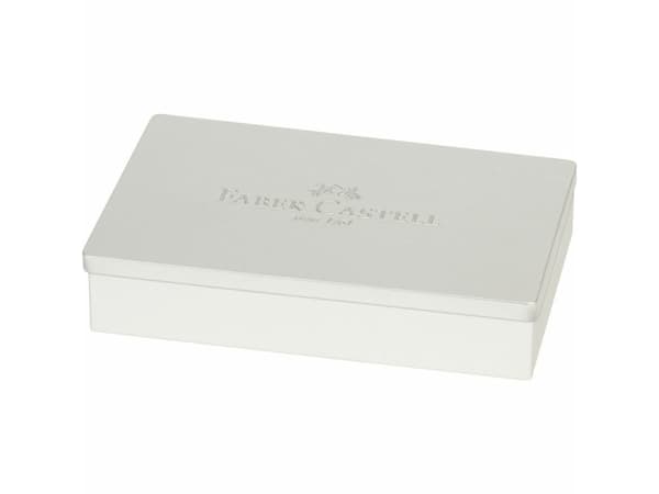 Faber-Castell 180011, Hard pencil case, White, Monochromatic, 1 pc(s)
