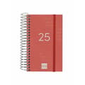 Miniatyrbild 2 av 7: Diary Finocam YEAR Red Mini 7,9 x 12,7 cm 2025