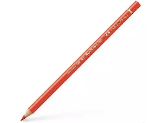 Faber-Castell Polychromos - Fargeblyant - mørk kadmiumoransje - 3.8 mm