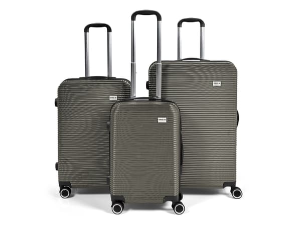 Kuffertsæt RW Classic antrasit 20”/24”/28” 70% genanvendt ABS plastik med TSA-lås