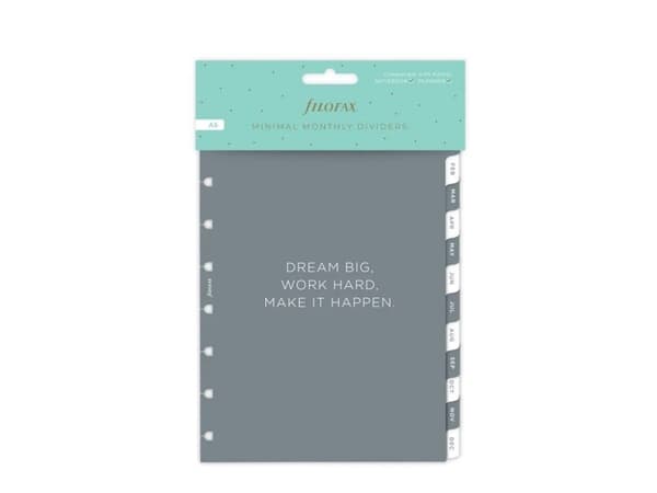 Filofax Register Notebook A5 Minimal